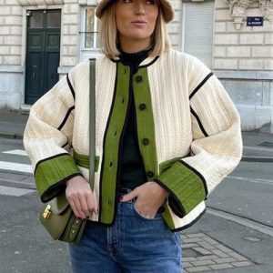 Quilted Patchouli Jacket