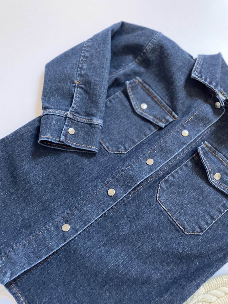 Koszula chłopięca – Jeans dekatyzowany