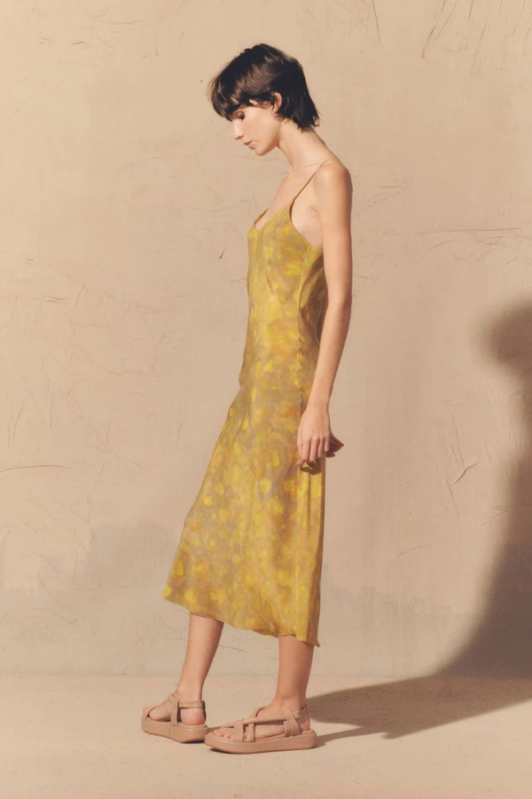 Severine Spaghetti Maxi Dress - obrazek 4
