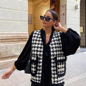 Denise Vichy Waistcoat